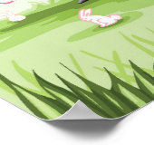 Bunny Blossom Tree poster (Hoek)