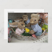 Bunny Boat Briefkaart (Voorkant / Achterkant)