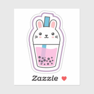 Bunny Boba Sticker