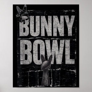 Bunny Bowl Grappige Halftime Show 2026 Poster