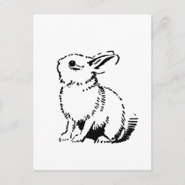 bunny briefkaart