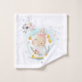 Bunny bubbletime bad handdoek (Wasdoekje)