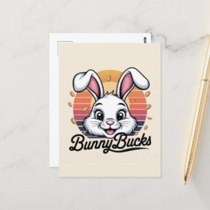 Bunny Bucks Briefkaart