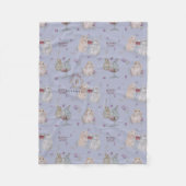 Bunny Buddies Baby Fleece Blanket (Voorkant)