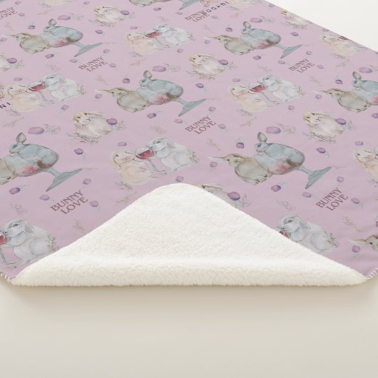 Bunny Buddies print deken (3/4)