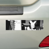 "Bunny"-Bumpersticker Bumpersticker (Op auto)