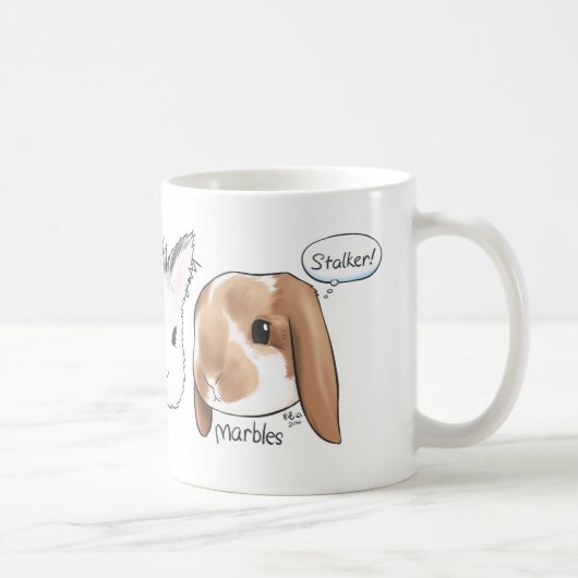 Bunny Bunch-Mokken Koffiemok (Rechts)