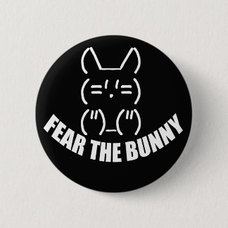 Bunny Button - zwart