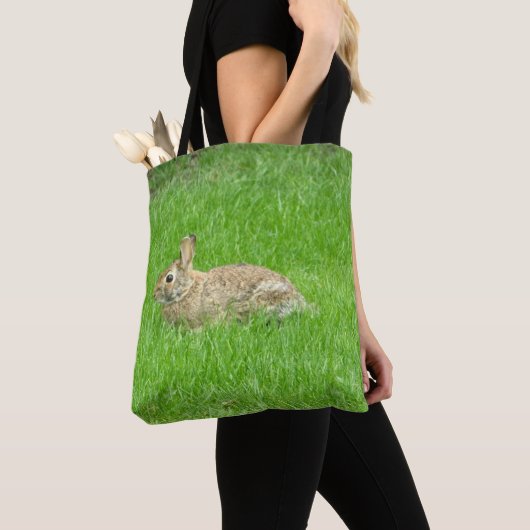 Bunny Canvas tas (Dichtbij)