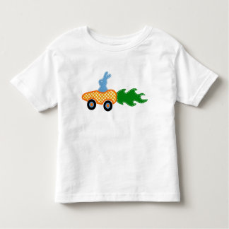 Bunny Carrot Car T-shirt