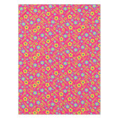 Bunny Carrot Spring Birthday Party Tafelkleed (Voorkant)