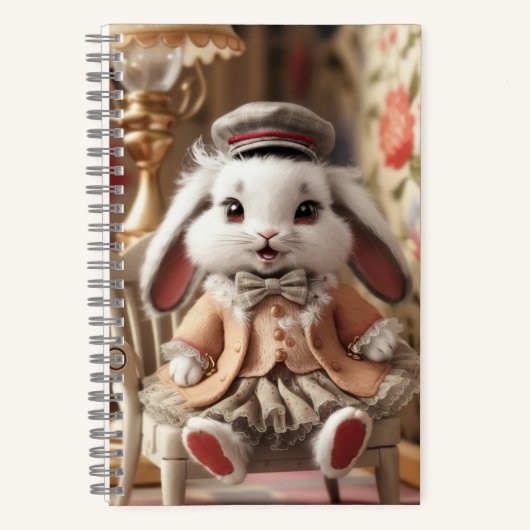 Bunny cavalcade notitieboek (Voorkant)
