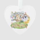 Bunny célèbre la fête de Pâques (dos)