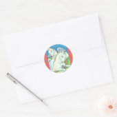 BUNNY & COLT ANGELS, WHIMSY EASTER STICKERS Databl (Envelop)
