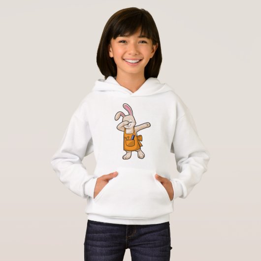 Bunny comme coiffeur avec peigne et ciseaux (Devant entier)