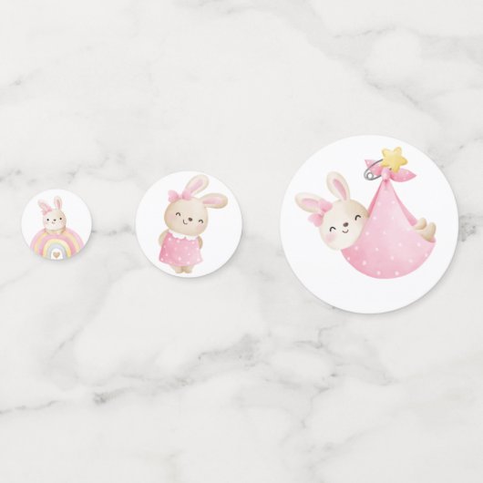 Bunny confetti (Achterkanten)