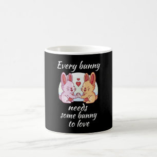 Bunny Couple Love Heart Easter Lovers Koffiemok