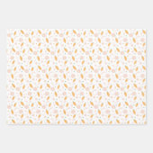 Bunny Cute Easter Pattern Inpakpapier Vel (Voorkant)