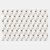 Bunny Cute Easter Pattern Inpakpapier Vel (Voorkant 2)