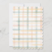 Bunny dans la Coupe de Thé Aquarelle Invitation (Dos)