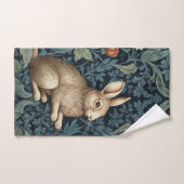 Bunny dans la forêt Art nouveau (Serviette à main)