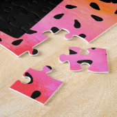 BUNNY DE PÂQUES DANS LE PUZZLE CASQUETTE. JIGSAW P (Côté)