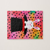 BUNNY DE PÂQUES DANS LE PUZZLE CASQUETTE. JIGSAW P (Horizontal)