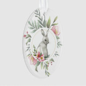 Bunny de Pâques Design floral (devant)