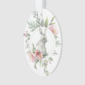 Bunny de Pâques Design floral (devant)