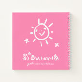 Bunny Diary Notitieboek 8,5 x 8,5 inch (Achterkant)