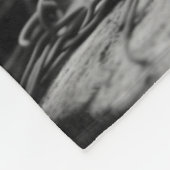 Bunny die een gitaar speelt fleece deken (Hoek)