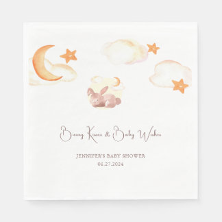 Bunny Dreams Neutraal Baby shower Servet