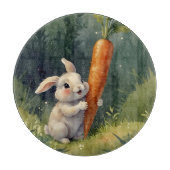 Bunny Dreams : Planche à découper en verre (Devant)