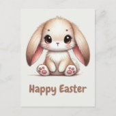 Bunny Eared Wonder Briefkaart (Voorkant)