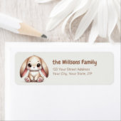 Bunny Eared Wonder Retouradres Etiket (Insitu)