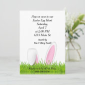 Bunny Ears Easter Hunt Kaart (Staand voorkant)