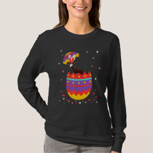 Bunny Ears Egs Costume Cute Easter Day Graphic OK T-shirt