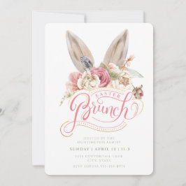 Bunny Ears | Uitnodiging tot Pasen-Brunch
