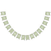  Bunny Easter Bunting Banner - Groen (Alle)