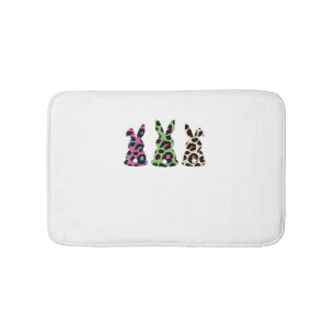 Bunny Easter Leopard Buffalo Rabbit Easter D Badmat