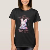 Bunny Edgy Humor Grafische T - shirts Grappige T-s (Voorkant)