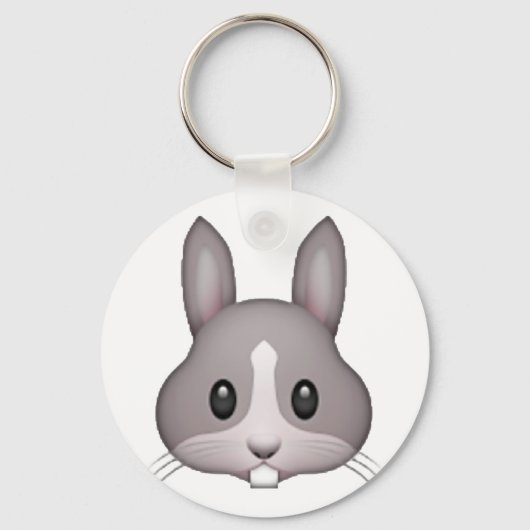 Bunny - Emoji Sleutelhanger (Voorkant)