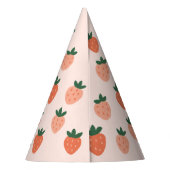 Bunny en aardbei feesthoedjes (Achterkant)