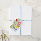 Bunny en bug gift label cadeaulabel (Met Touw)