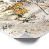 Bunny- en Chick-Poster Poster (Hoek)