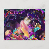 Bunny en Fairy Briefkaart (Voorkant)