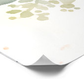 Bunny en Flowers Poster (Hoek)