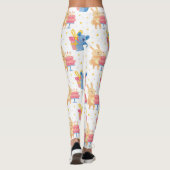 Bunny en Koala Beer over kinderopvoeding Leggings (Achterkant)