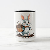 Bunny en koffieboon Mok (Center)