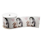 Bunny en Penguin vriendschap Lint (Spoel)